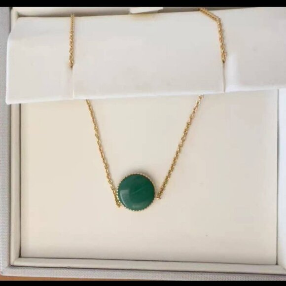 Dior Turquoise Diamond Compass Necklace - Picture 5 of 5